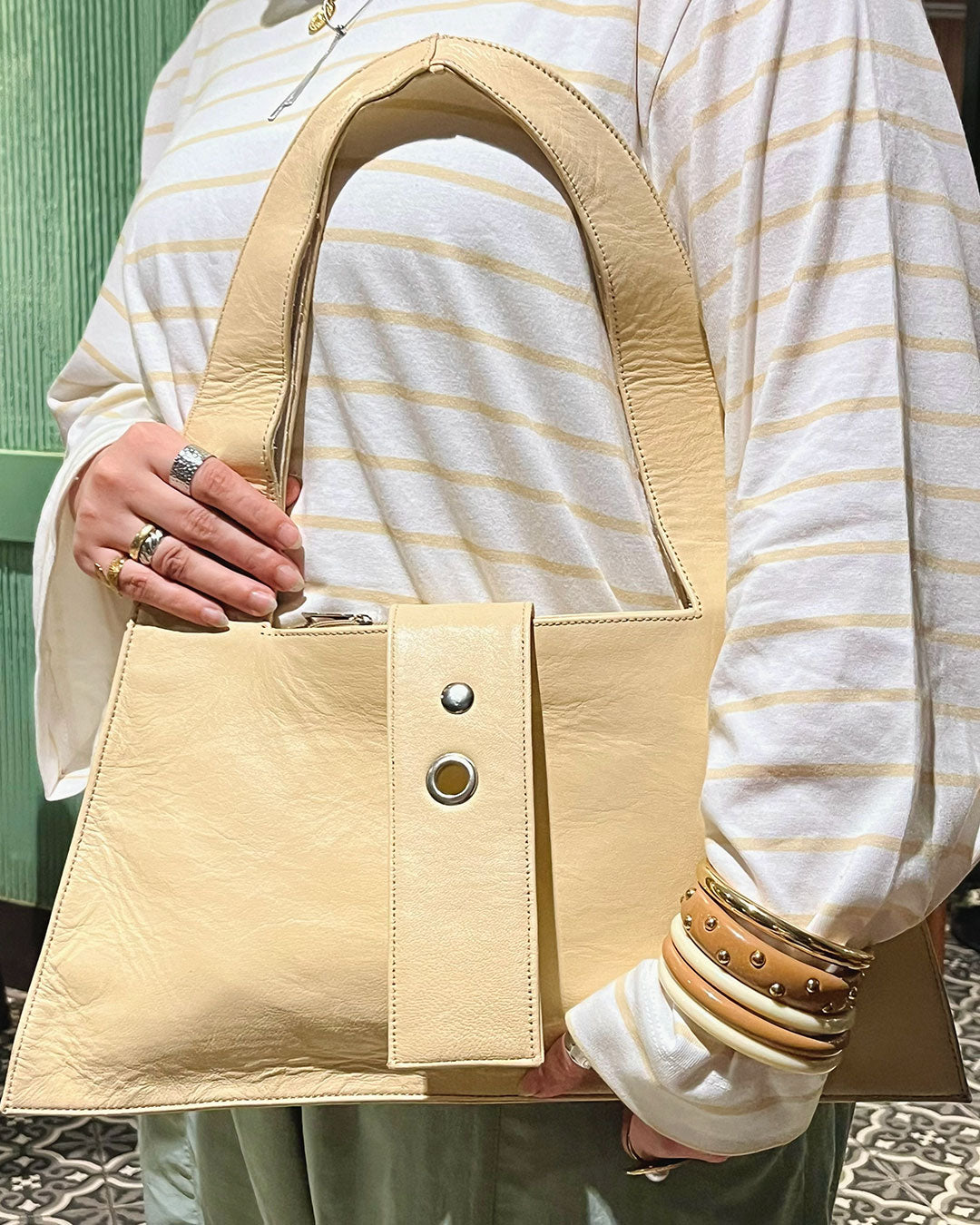 Delta Bag In Light Beige