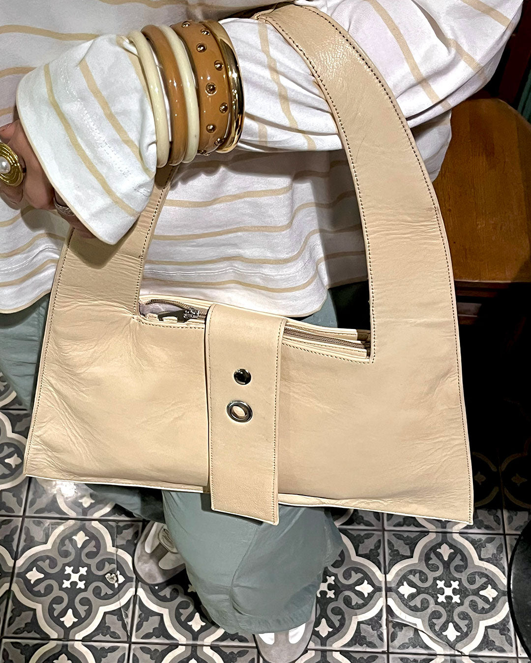 Delta Bag In Light Beige