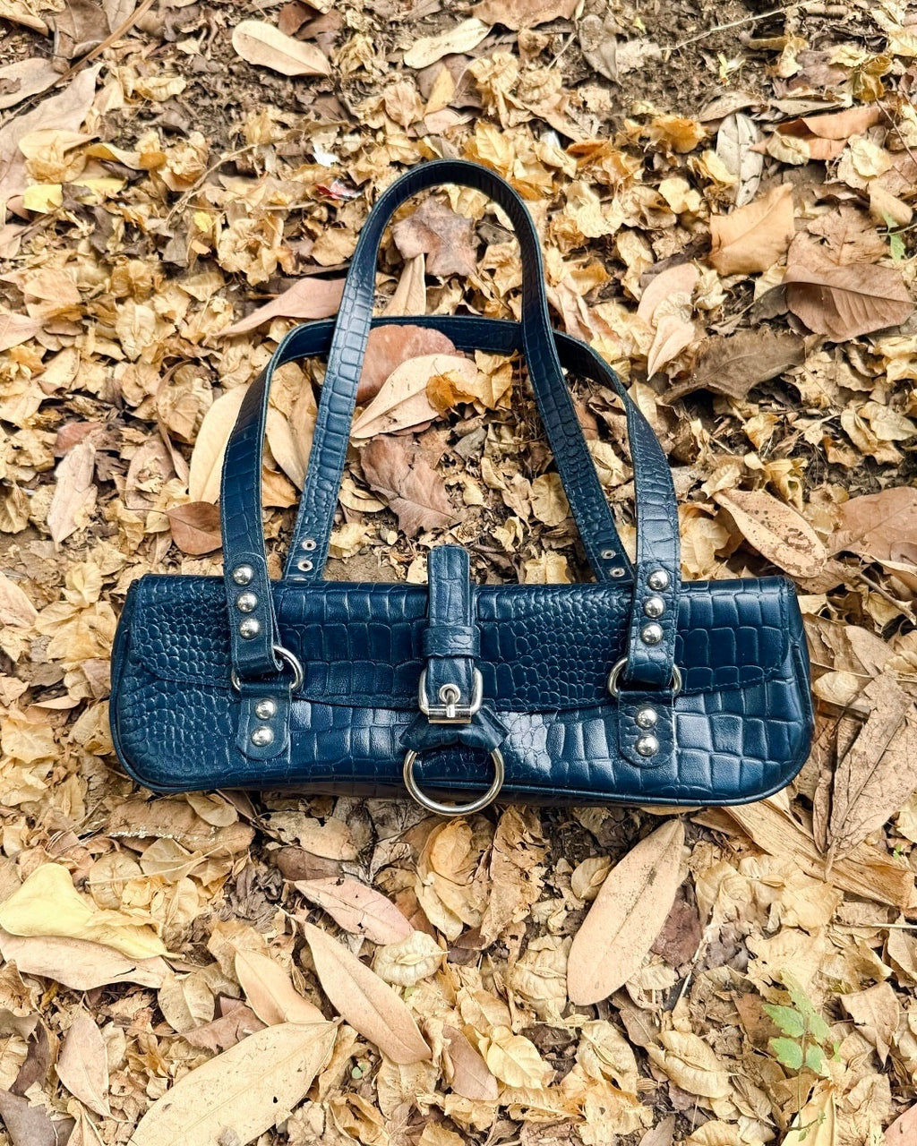 Midnight bag in navy blue